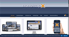 Desktop Screenshot of handicapx.com